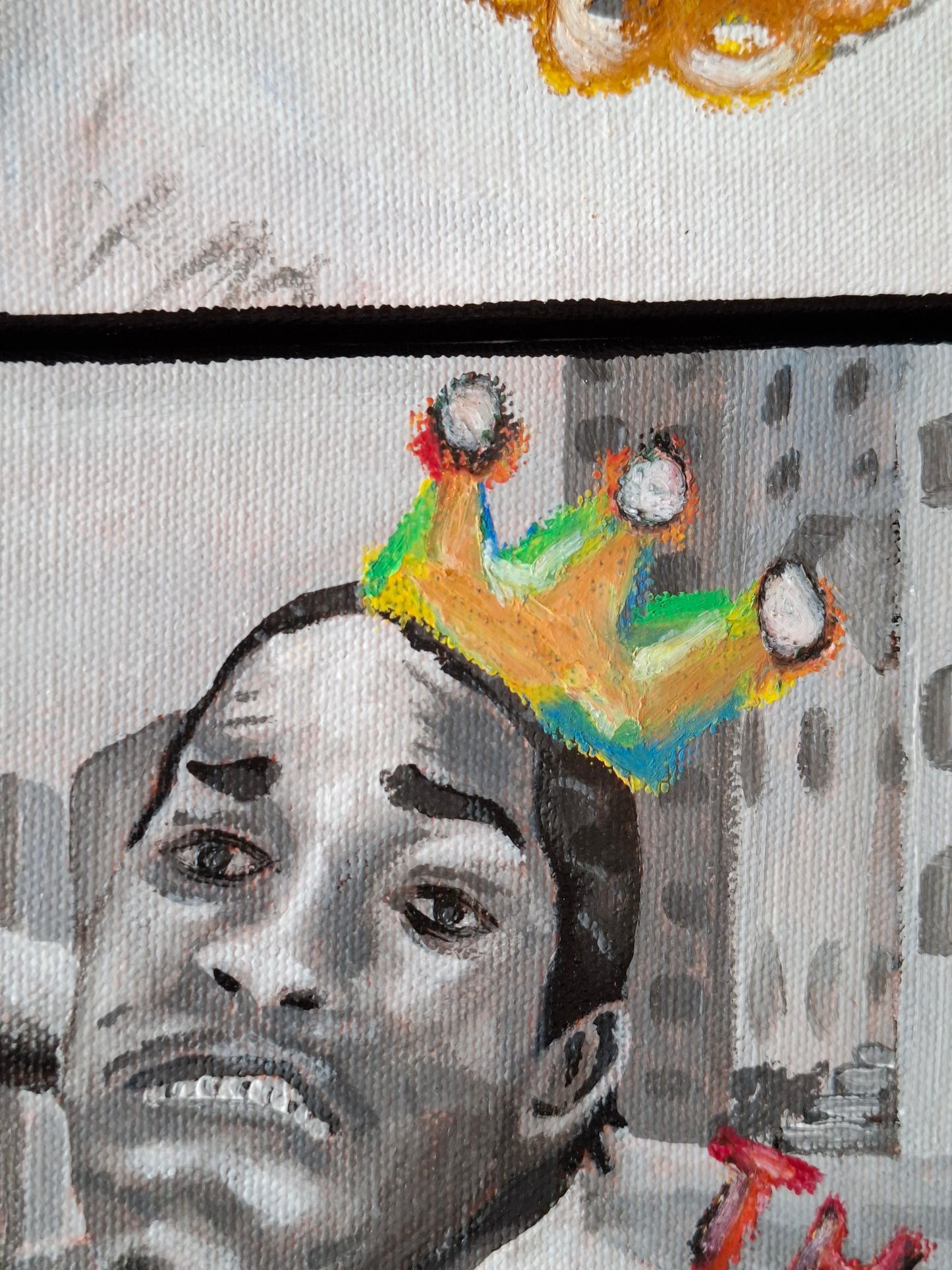 Running the Streets - Original Painting/Mini series