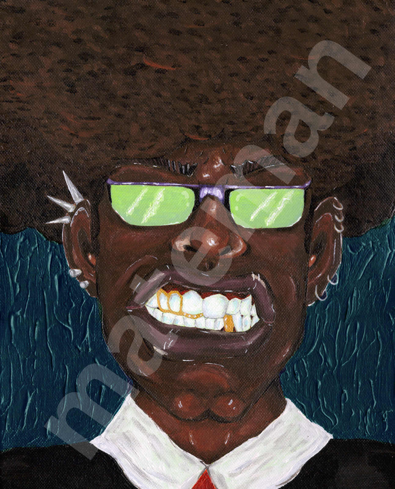 The African Boss - Original Painting