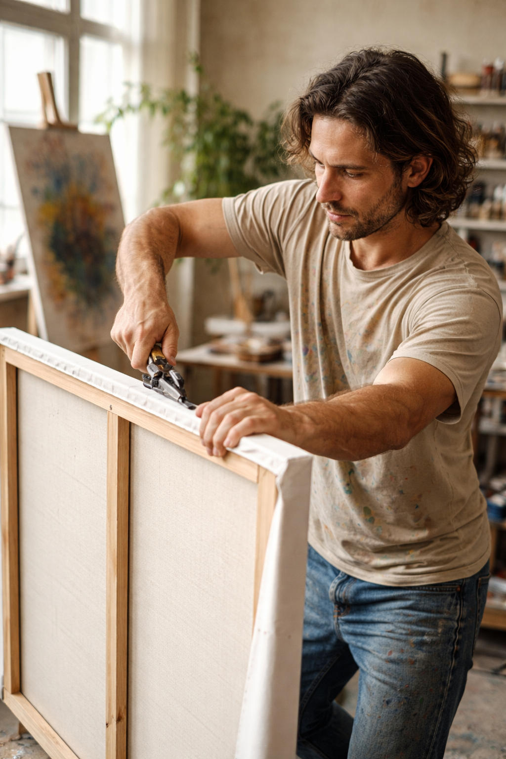 How to stretch a canvas properly (Step-by-Step Guide)