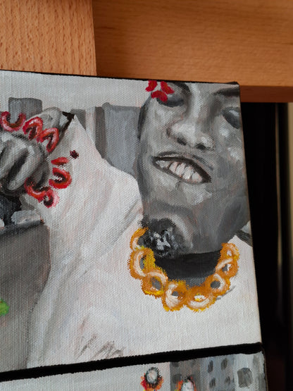 Running the Streets - Original Painting/Mini series