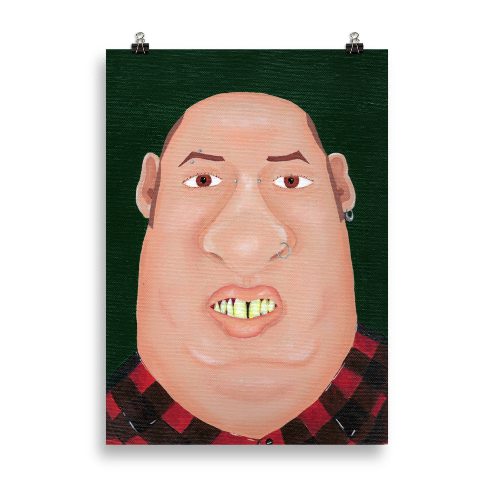 Urban Abstract Print Art - Matte paper