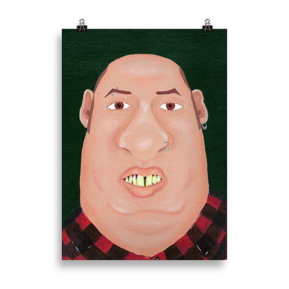 Urban Abstract Print Art - Matte paper