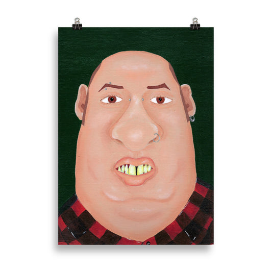 Urban Abstract Print Art - Matte paper