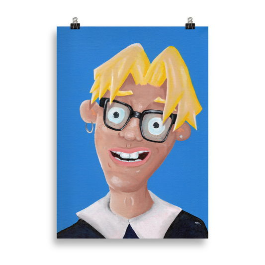 Nerd – Abstract Urban Art Print