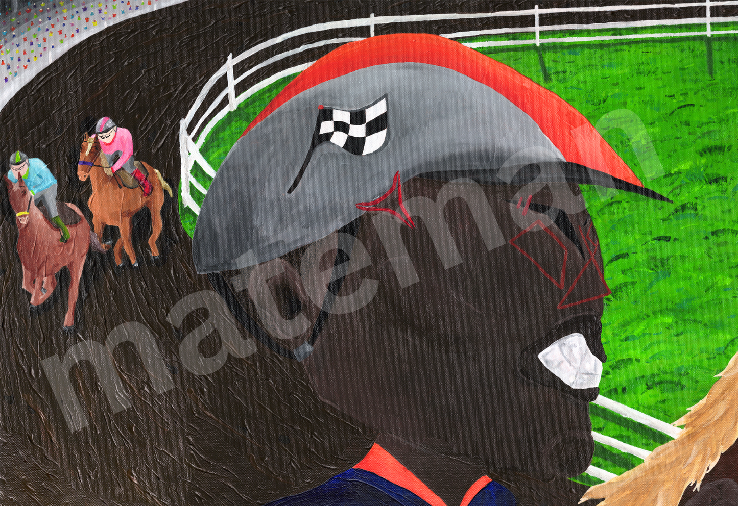 The Black Rider - Original Painting