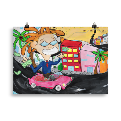 The American Dream - Abstract Urban Art Print