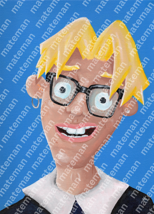 Nerd - Abstract urban art Print